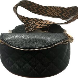 Black Fanny Pack / Crossbody Bag